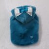 Cappottino peluche blu