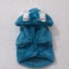 Cappottino peluche blu