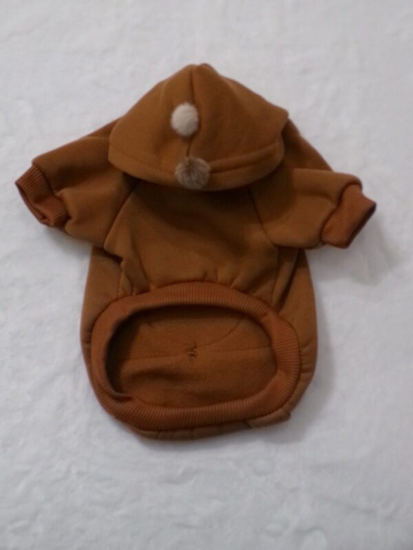 Felpa marrone mod. 2
