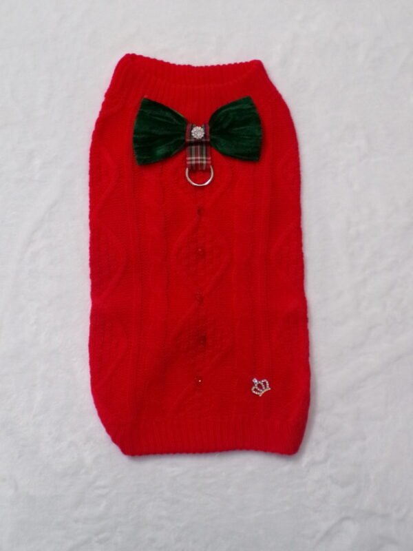 Maglioncino di lana rosso