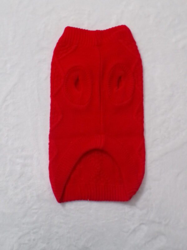 Maglioncino di lana rosso
