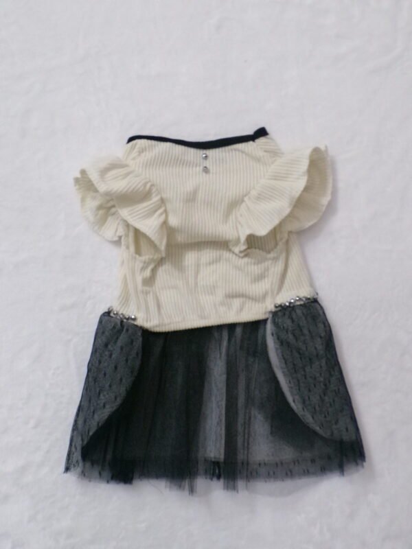 Vestitino bianco/nero