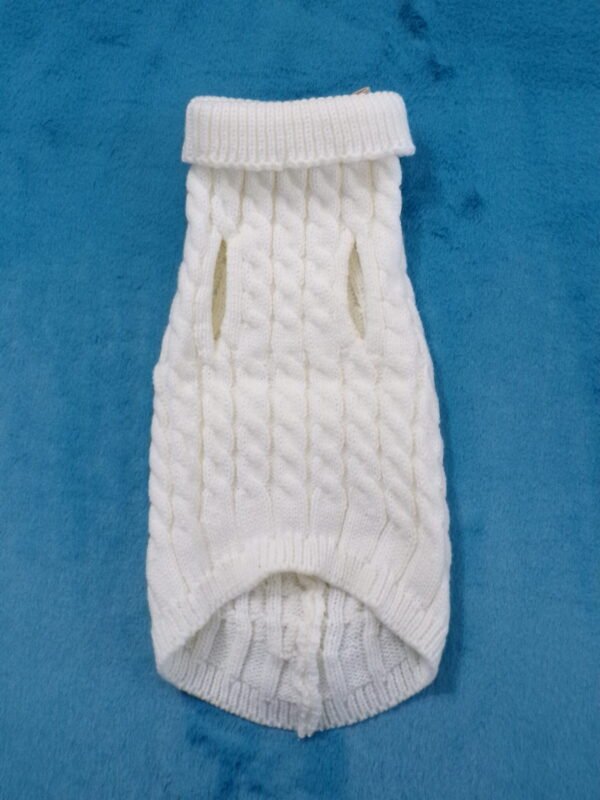 Maglioncino bianco con orso