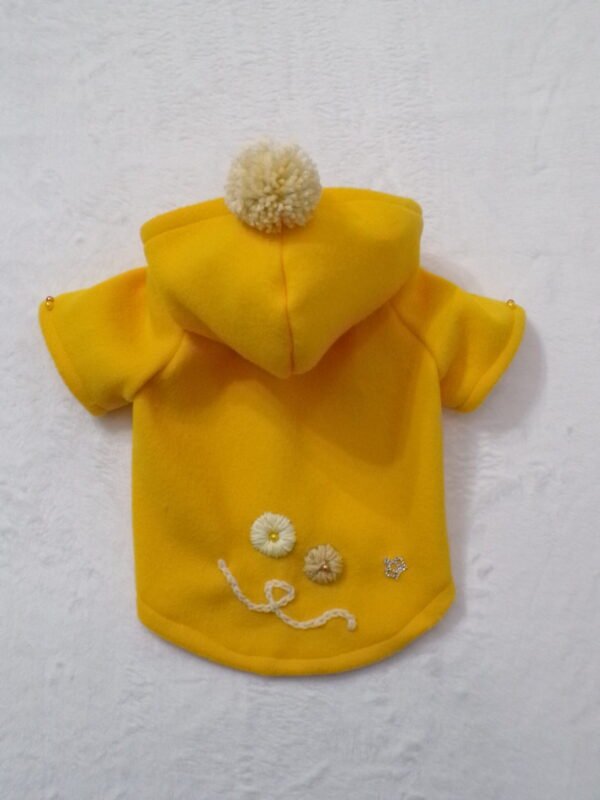 Cappottino giallo senape