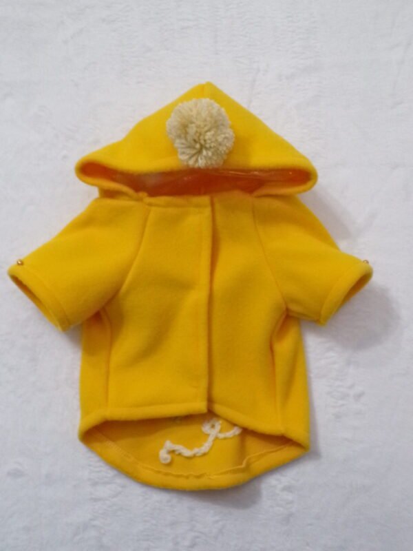 Cappottino giallo senape