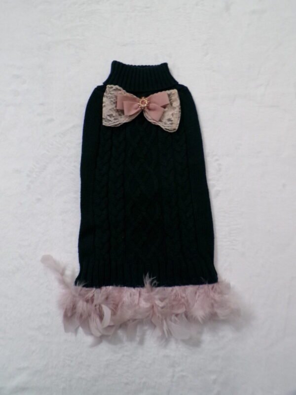 Vestitino blu con coccarda