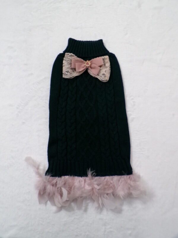 Vestitino blu con coccarda