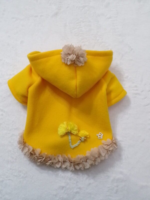 Cappottino giallo senape mod.002