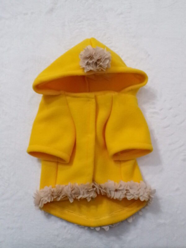 Cappottino giallo senape mod.002
