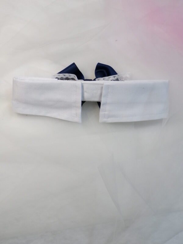 Collare bianco/blu luxury