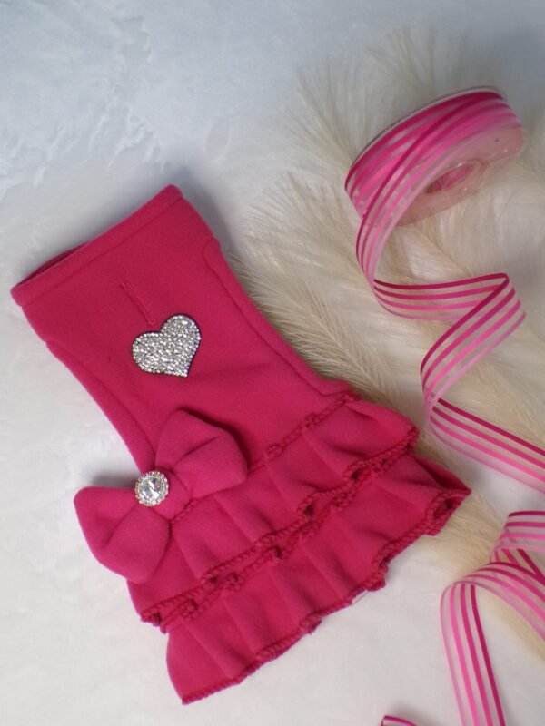 Vestitino fucsia heart